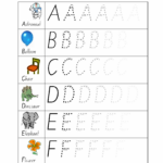 Sequential Capital Letters Trace Fade pertaining to Printable Alphabet LettersTrace