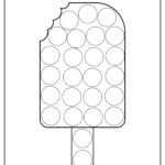 Set Of Summer Dot Markers Pages Within Free Dot Marker Printables