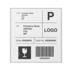 Shipping Label Png, Vector, Psd, And Clipart With Transparent In Ble Printable Parcel Asset Label