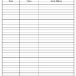 Sign In Sheet ,Template, Versatile Printable And Editable, Client In Printable Sign In Sheets