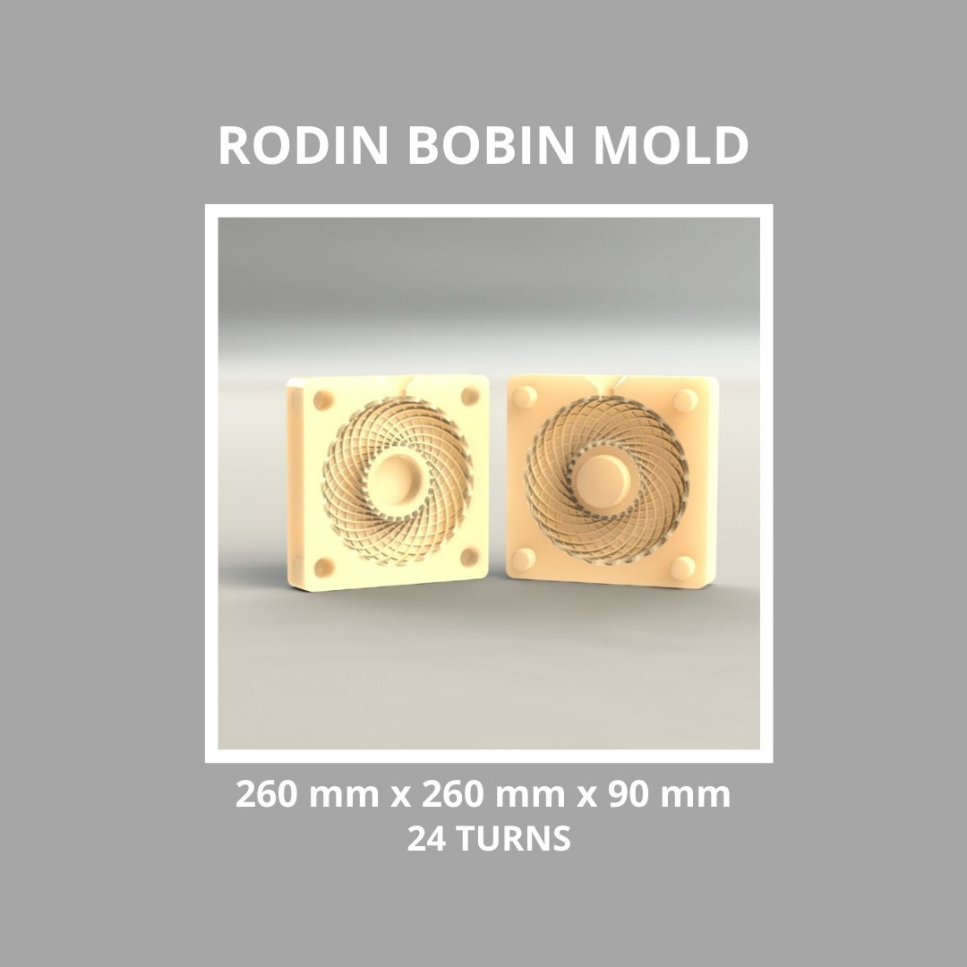 Silicone Template 3D Print Stl File Rodin Coil Pendant Toroidal for Rodin Coil Printable Templet