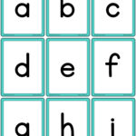 Simple Alphabet – Esl Flashcards With Printable Alphabet Flash Cards