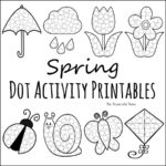 Spring Do A Dot Prinables Inside Dot Dot Printables Free