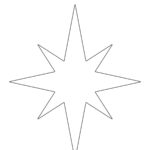 Star Template   Childhood Magic Inside Template Of A Star Printable