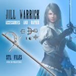 Stl Datei Jill Warrick Final Fantasy 16 Xiv, Cosplay Accessories Regarding 3D Printable Final Fantasy Costumes