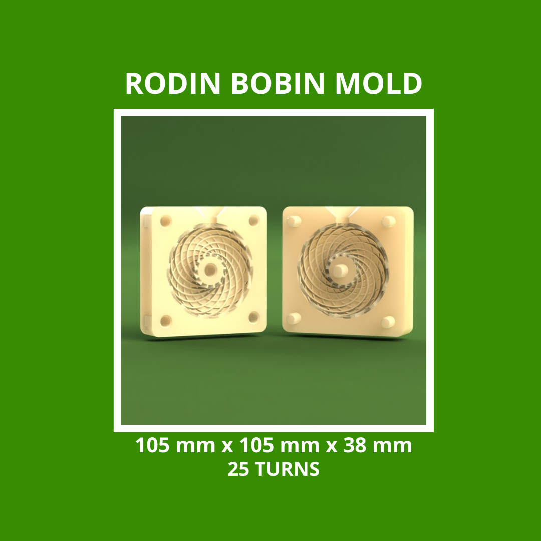 Stl File Rodin Coil Model Silicone Forming Template Poe Abha regarding Rodin Coil Printable Templet