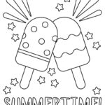 Summer Coloring Pages   100 Free Printable Pages | Printabulls With Regard To Free Printable Summer Coloring Sheets