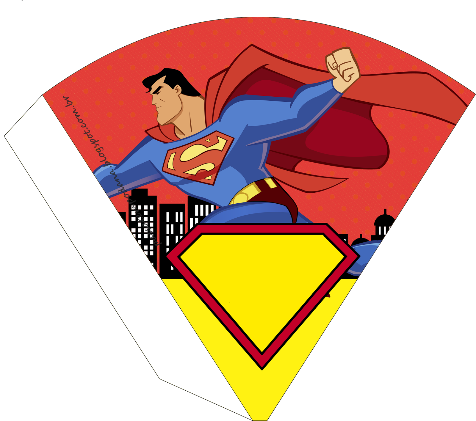 Superman Comic: Free Printable Kit. - Oh My Fiesta! For Geeks for Superman Cd Template Printable