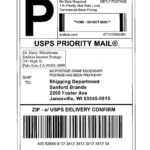 Template Ideas Shipping Label Free Unbelievable Downloads Cute Throughout Usps Printable Shipping Label