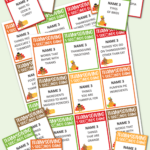 Thanksgiving 5 Seconds Game   Kara Creates Intended For Name 5 Things Game Printable