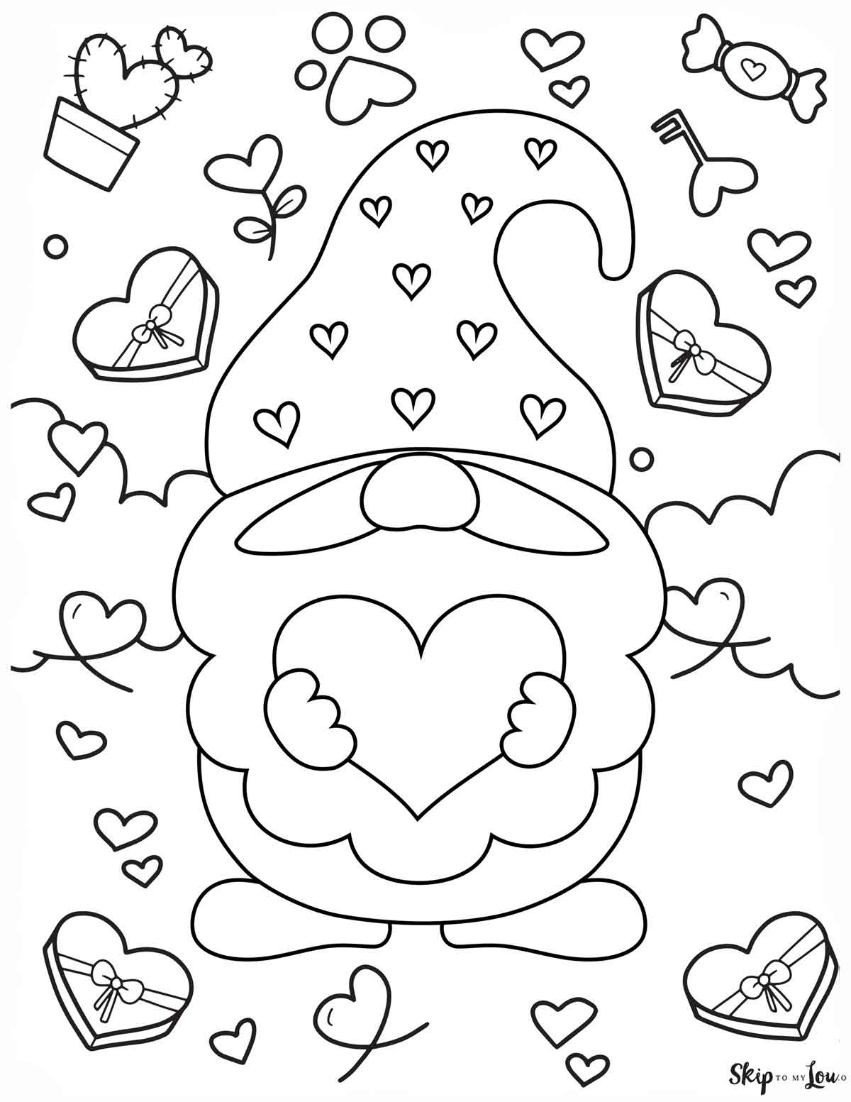 The Best Free Valentines Day Coloring Pages | Skip To My Lou pertaining to Valentine Coloring Sheets Free Printable