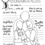 The Cutest Grandparents Day Coloring Pages | Skip To My Lou Pertaining To Printable Coloring Father And Grandpaw Day Card