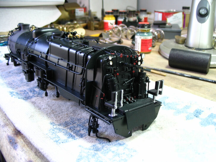 Printable O Scale Images of A Steam Engines Cab