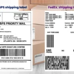 The Only Free Shipping Label Template You'Ll Ever Need | Track Pod Inside Printable Parcel Asset Tag Applications