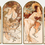 The Seasons (1897)Alphonse Maria Mucha. Original From … | Flickr Within Alphonso Muchafree Downoads Prints Printable Free