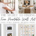 The Secret To Find Free Printable Wall Art Online   Bless'Er House Regarding Free Printable Wall Art