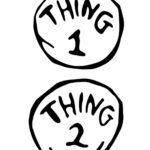 Thing 1 Logos Pertaining To Thing 1 And Thing 2 Printable