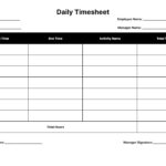 Timesheet Templates: Download & Print For Free! Regarding Free Printable Time Sheets