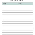 To Do Lists   31 Free Printables | Printabulls Within To Do List Printable