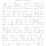 Tracing Alphabet Letters (Printable Handwriting Worksheets) – Diy Within Tracing Letters Of The Alphabet Free Printables