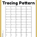 Tracing Pattern Sleeping Line Worksheet   Free Printable Pdf With Regard To Trace Lines Sleeping Printable