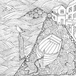 Travel Coloring Pages: 17 Free Printable Coloring Pages Of Scenic Intended For Adult Coloring Printables Free