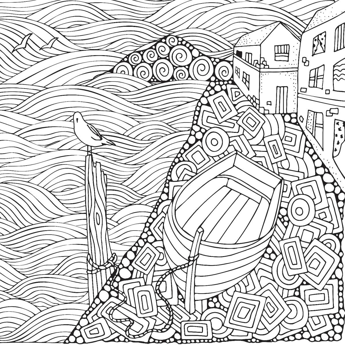 Travel Coloring Pages: 17 Free Printable Coloring Pages Of Scenic throughout Free Printable Color Sheets For Adults