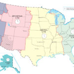 Us Time Zone Map   Gis Geography Inside Printable Time Zone Map