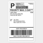 Usps Shipping Labels | Qwintry Global within Usps Printable Shipping Label