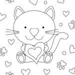 Valentine'S Day Coloring Pages   100 Free Printables | Printabulls Pertaining To Valentine Coloring Sheets Free Printable