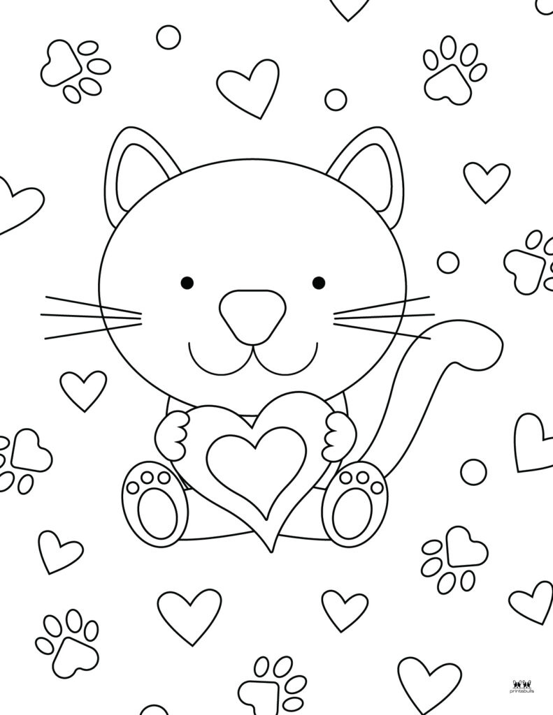 Valentine&amp;#039;S Day Coloring Pages - 100 Free Printables | Printabulls pertaining to Valentine Coloring Sheets Free Printable