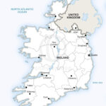 Vector Map Of Ireland Political | One Stop Map Inside Printable Map Of Ireland