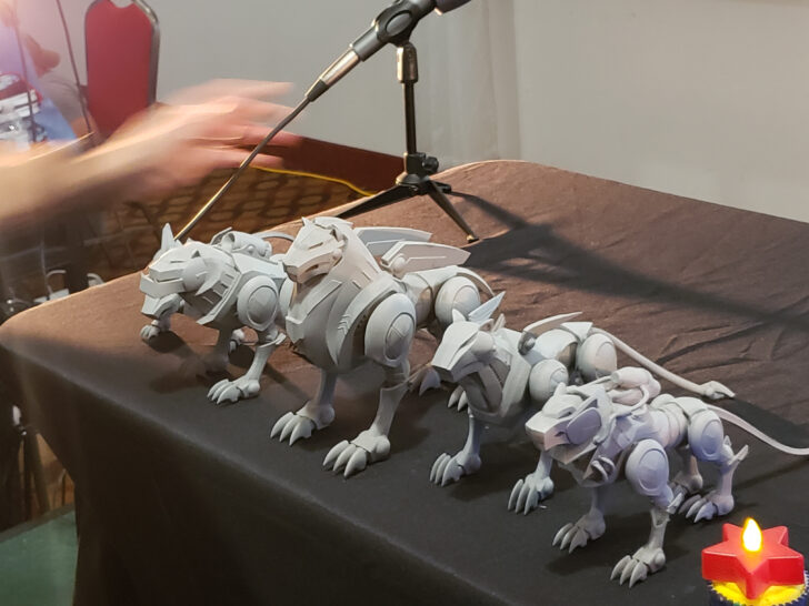 3D Printable Voltron Lions