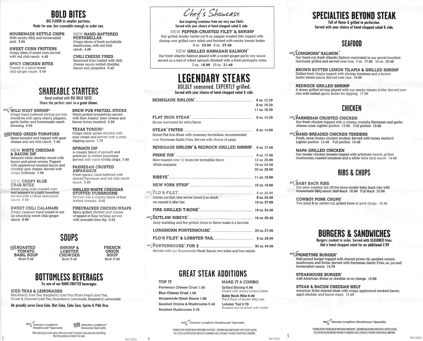 Whereisthemenu | Longhorn Steakhouse - Parsippany-Troy Hills inside Printable Longhorn Lunch Menu With Prices