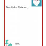 Writing A Letter To Father Christmas   Printable Teaching With Regard To Printable Father Christmas Letters