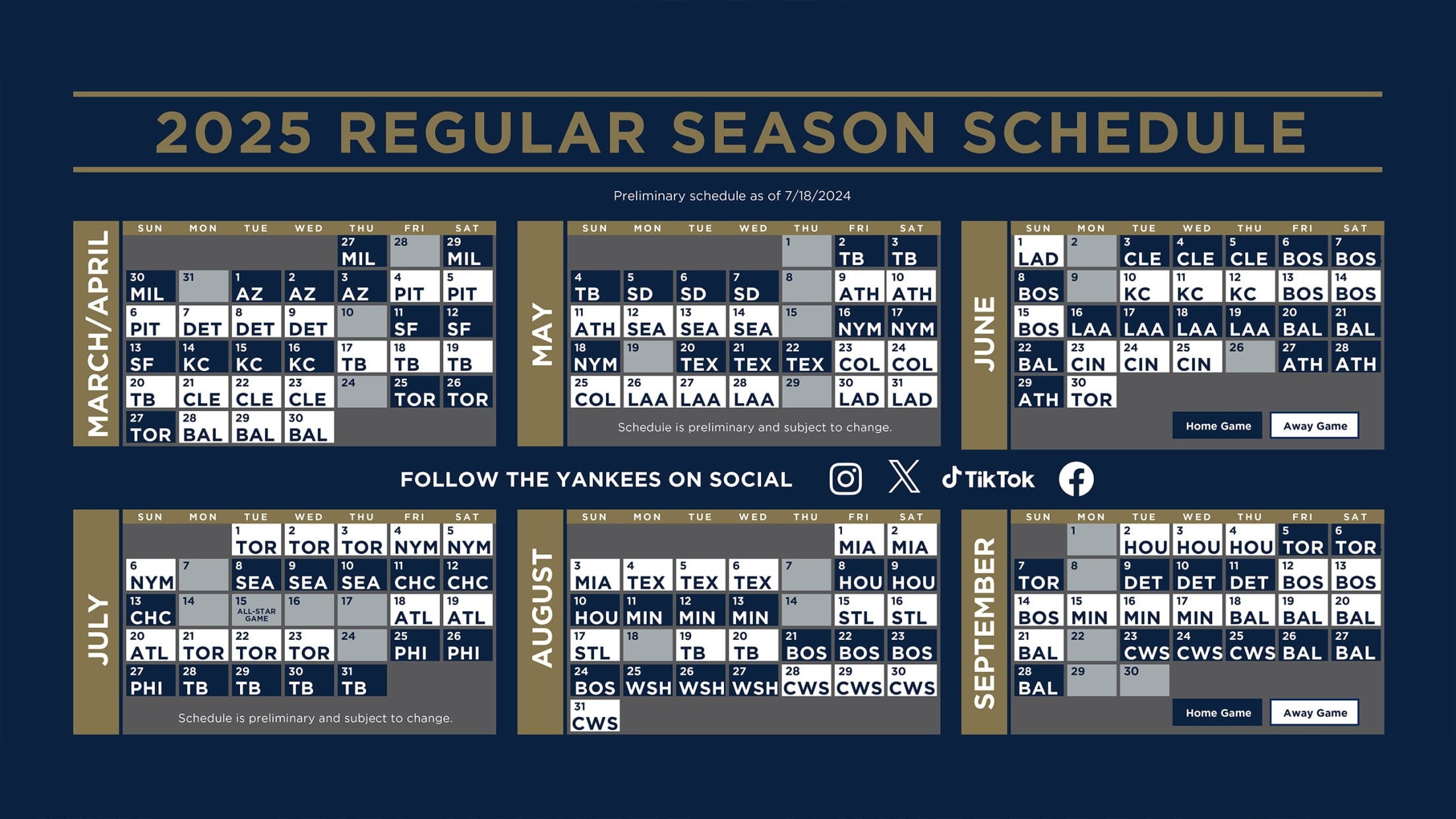 Yankees Printable Schedule | New York Yankees pertaining to New York Yankees Printable Schedule