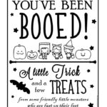 You'Ve Been Booed Free Printable Pertaining To You'Ve Been Booed Printable